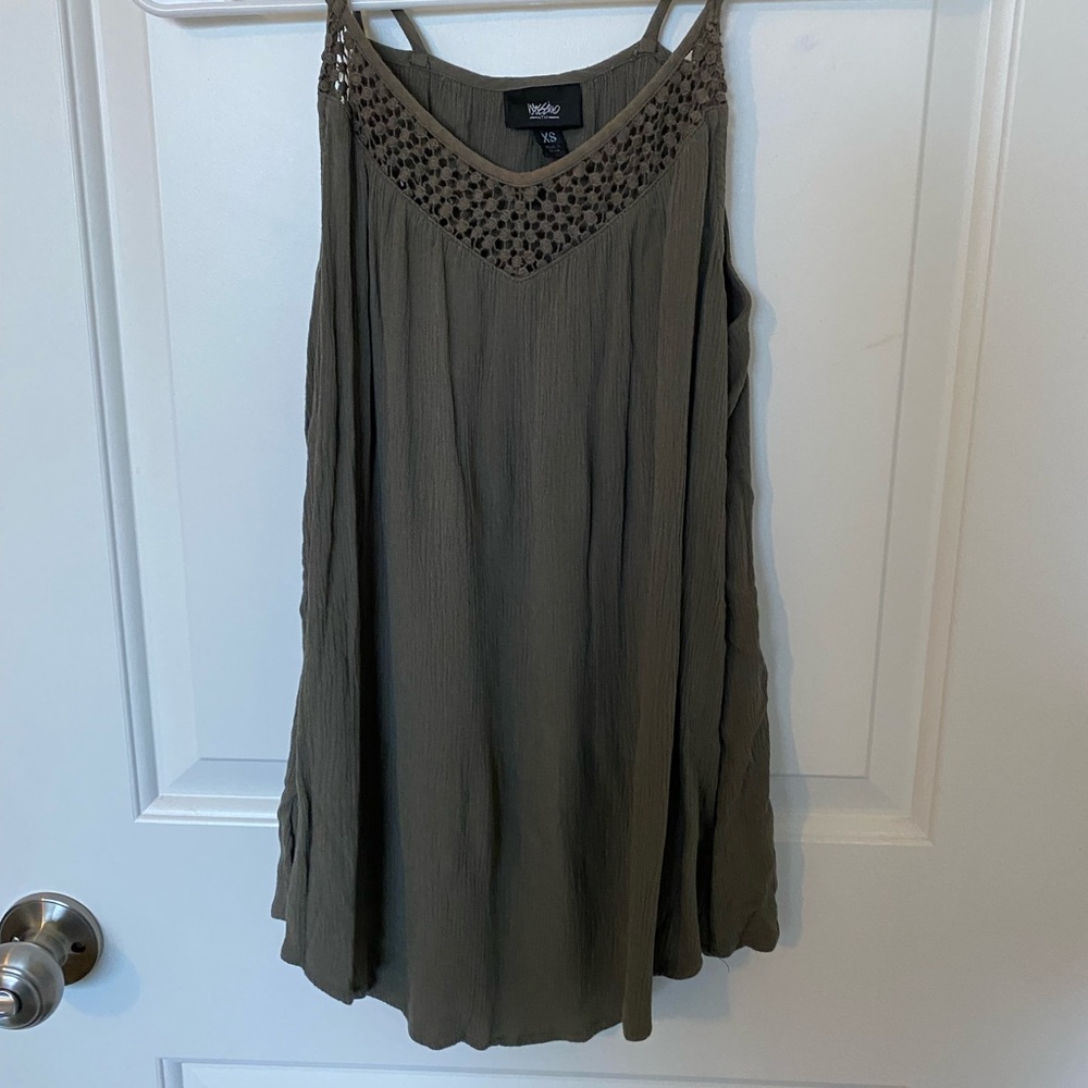 Olive Green Tank.